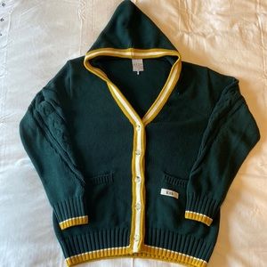 Kith men’s button up varsity cardigan